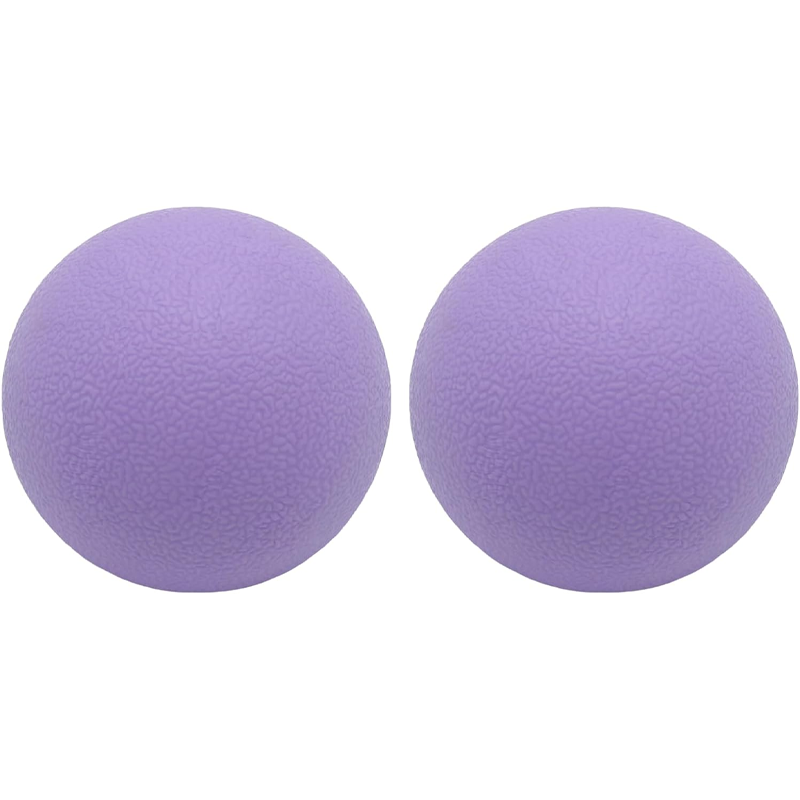 These rigid massage balls are suitable for deep tissue massage, yoga therapy, myofascial release, and pain relief for plantar fasciitis. (Pack of 2)